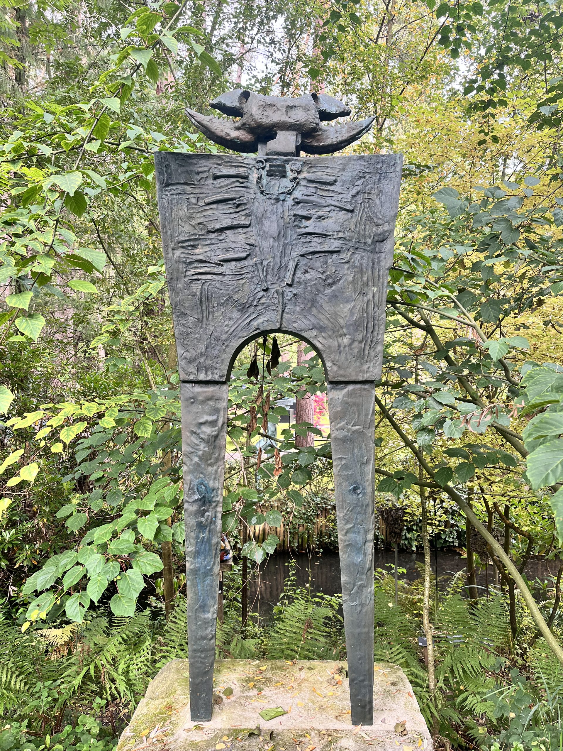 Monumental Abstract Figurative Bronze Sculpture for an outdoor garden or public setting
