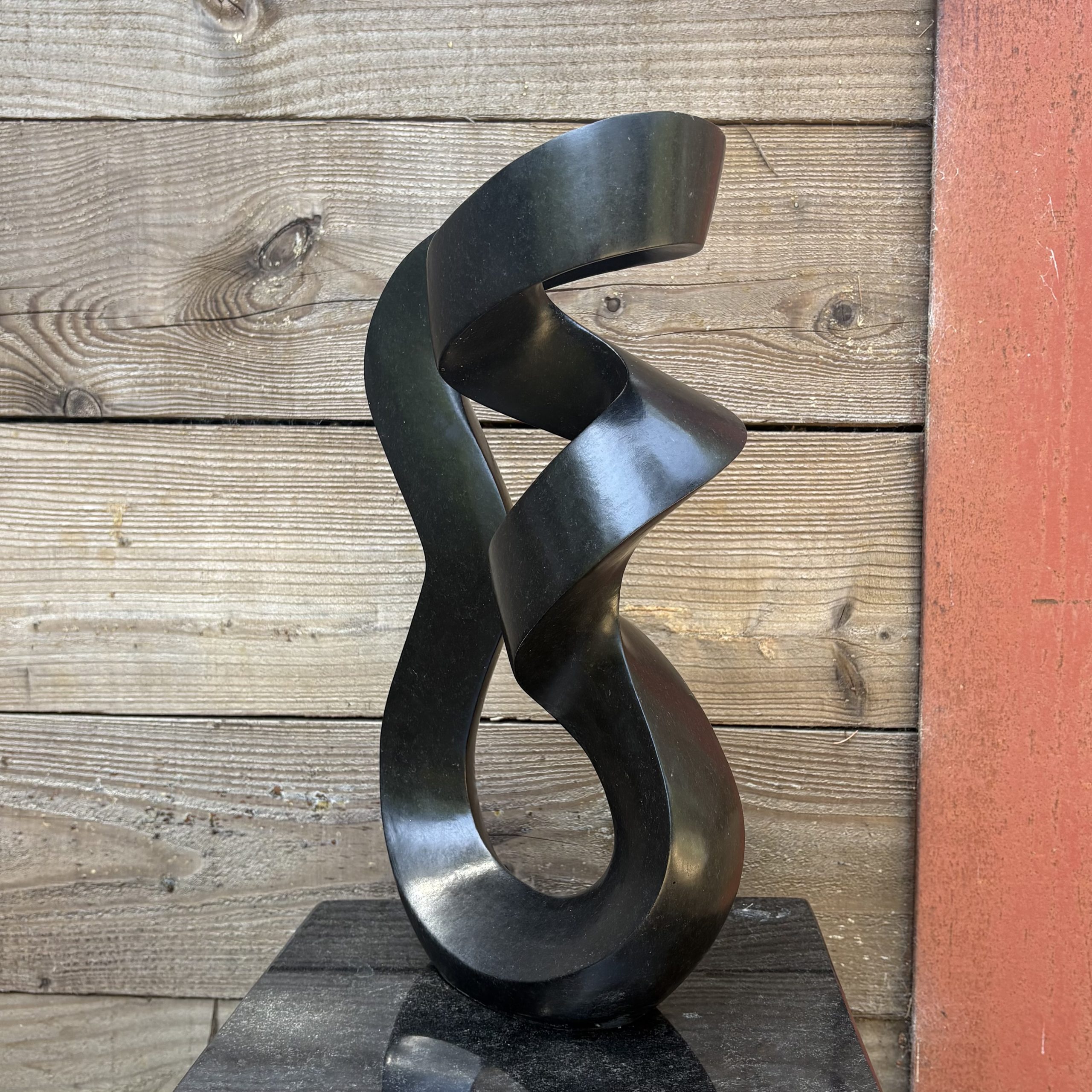 Victor Matafi, Relaxing Partners, Springstone, Unique, 41cm high, 23cm wide, 10cm deep,