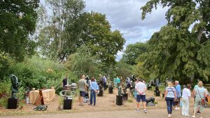 The Sculpture Park at RHS Wisley Flower Show on 3rd September 2028