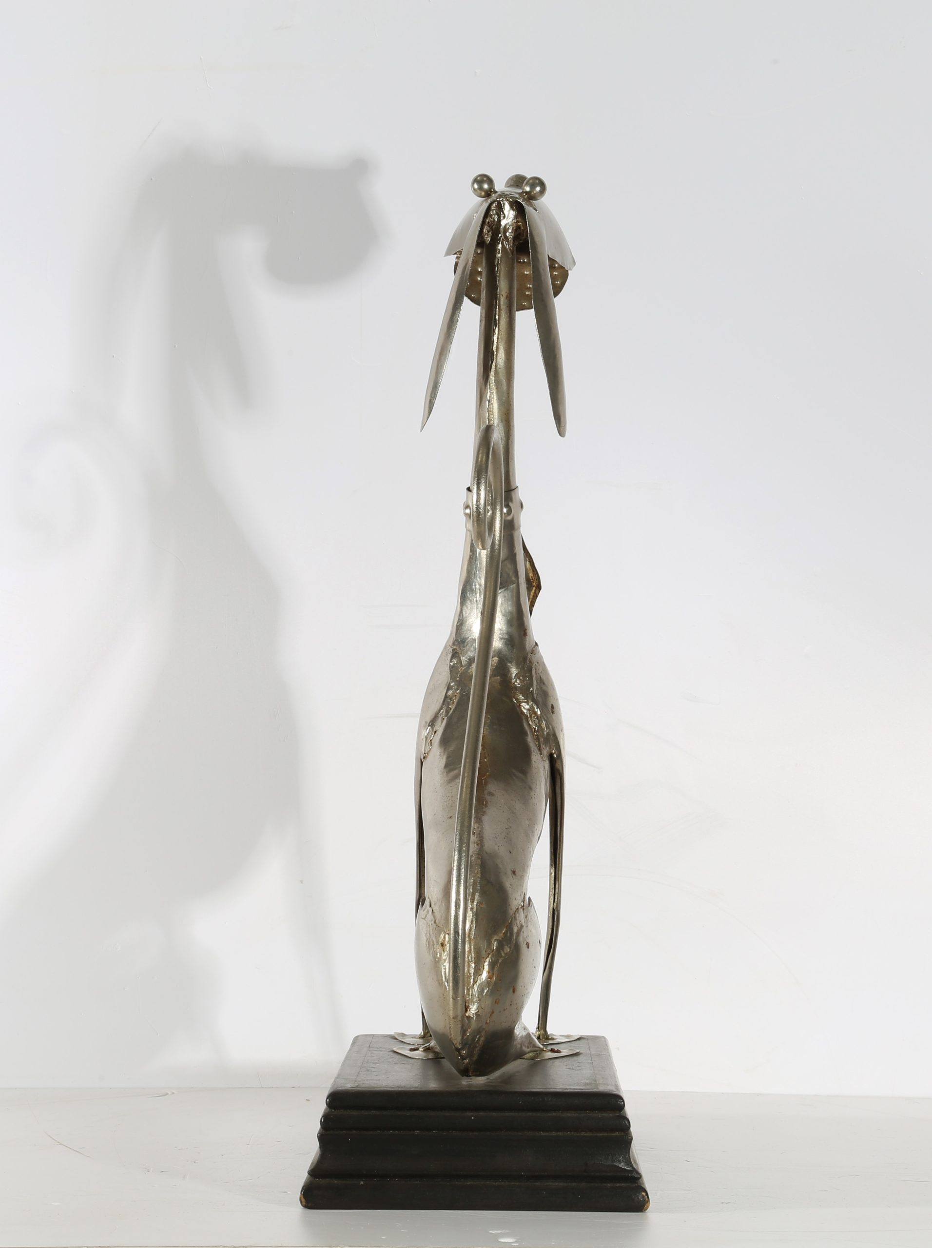 Tabletop Stainless Steel Dog Sculpture - Man's Best Friend (Unique) - Image 4