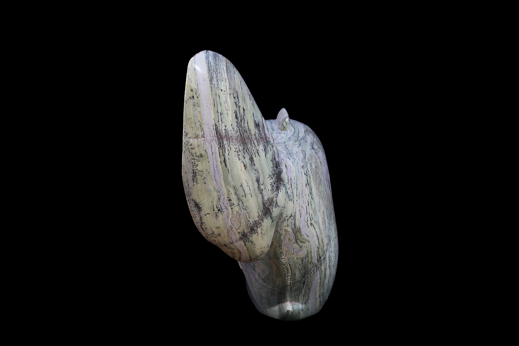 A Shona stone sculpture of a fish.