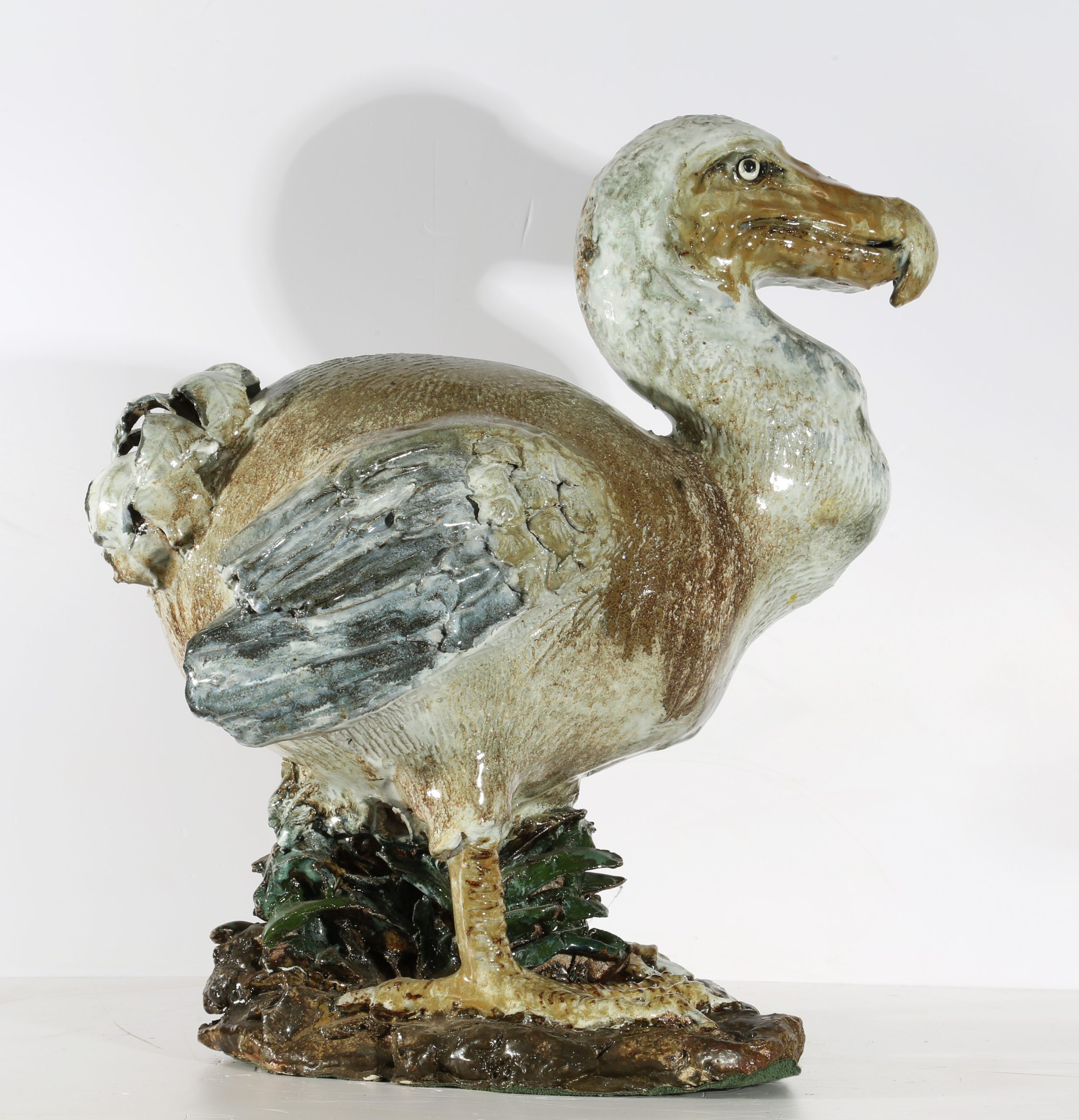 Lifesize Ceramic Bird Sculpture - Dodo I by Colin Kellam (Unique) - Image 2