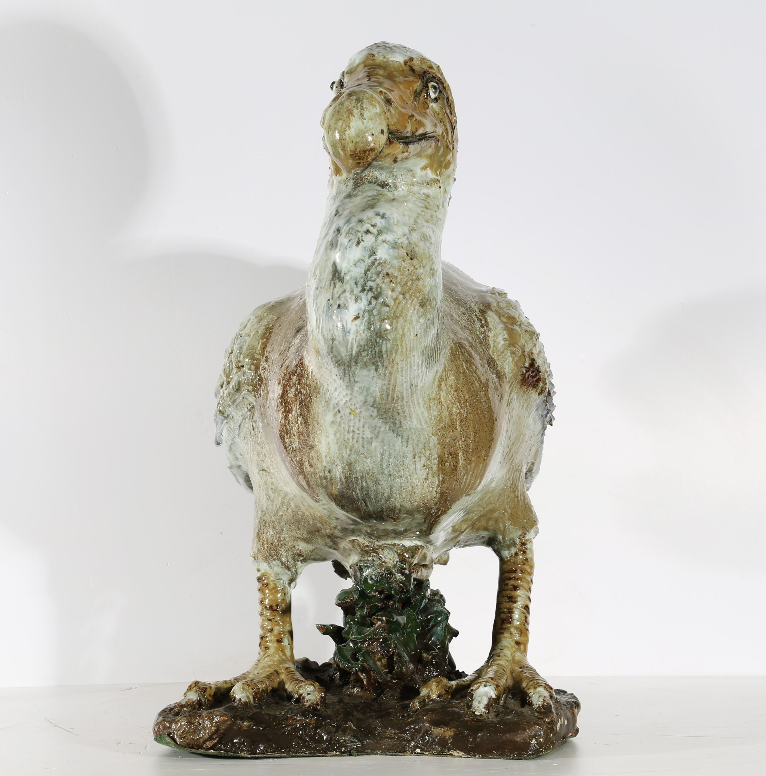 Lifesize Ceramic Bird Sculpture - Dodo I by Colin Kellam (Unique) - Image 4