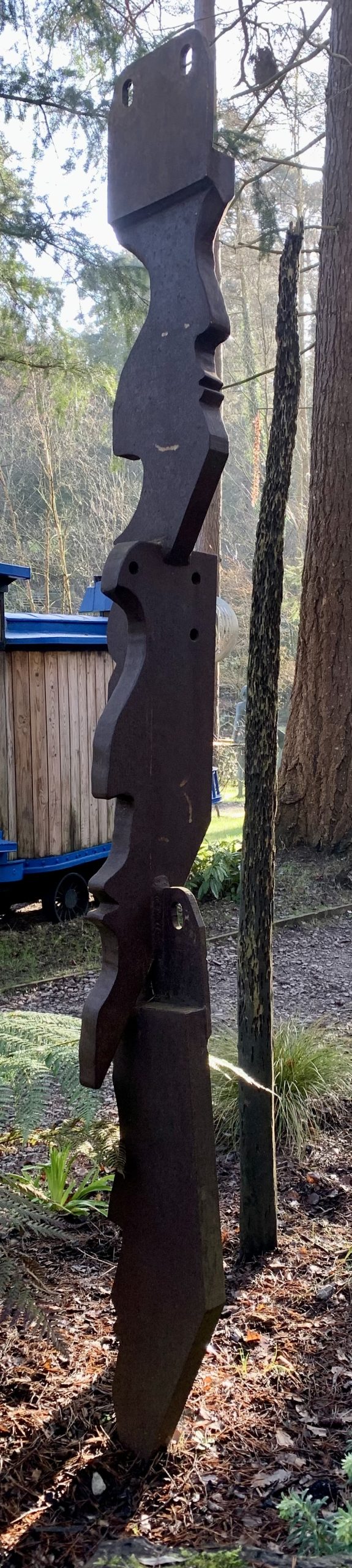 Large Metal Abstract Garden Sculpture - Rotherham Heads by Mark Goodchild (Unique) - Image 3