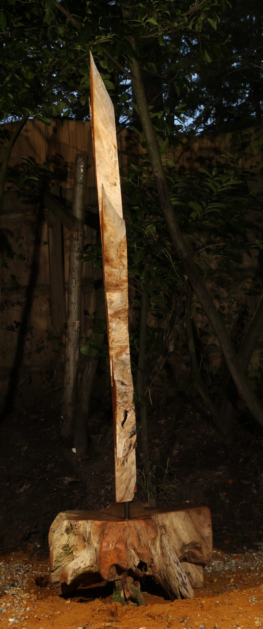 Monumental Tree Sculpture - Root Cutout On Base by Mother Nature (Unique) - Image 2