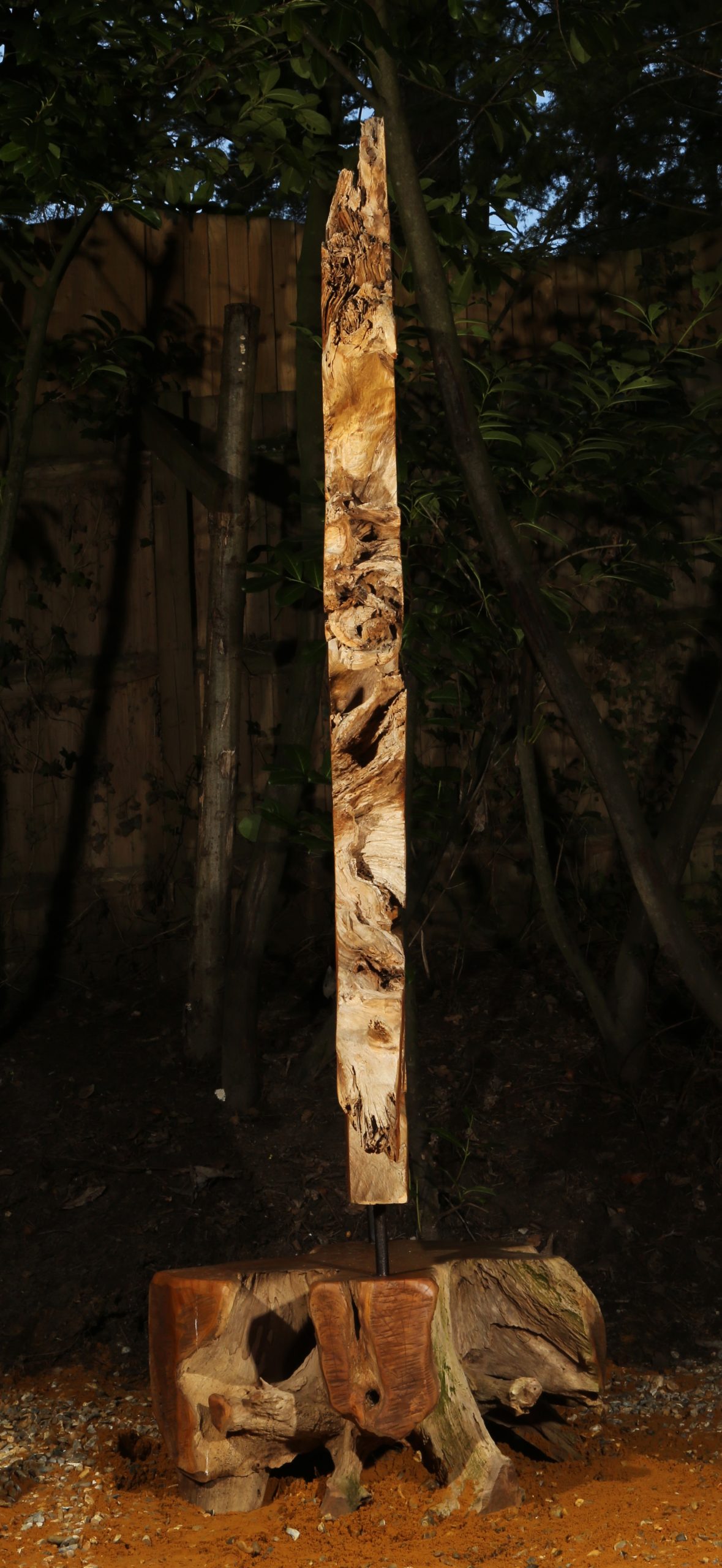 Monumental Tree Sculpture - Root Cutout On Base by Mother Nature (Unique) - Image 3