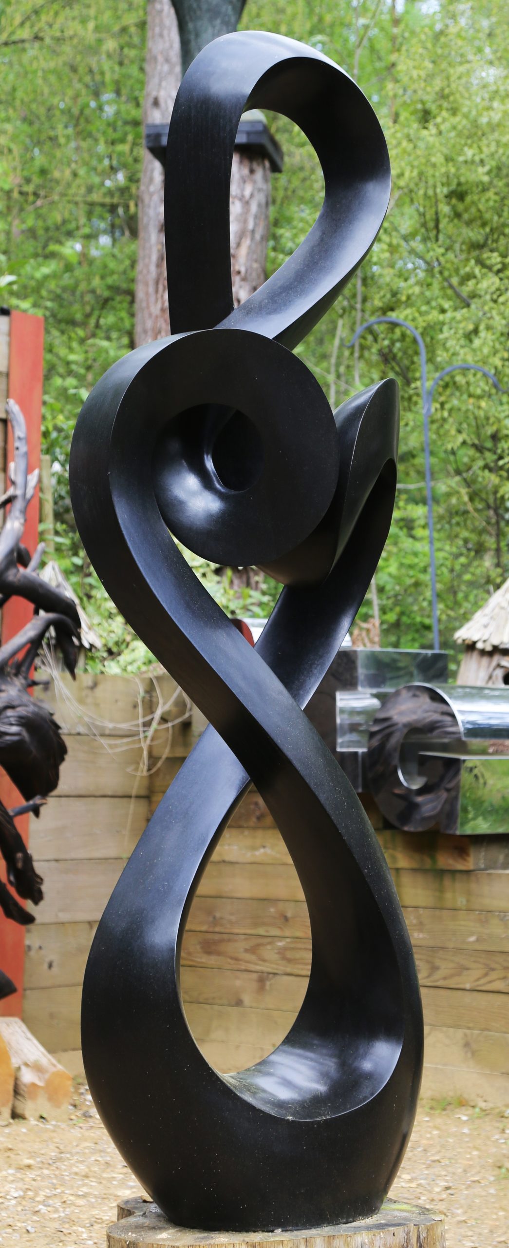 Large Abstract Stone Sculpture - Defining Moments by Nathan Matafi (Unique) - Image 2