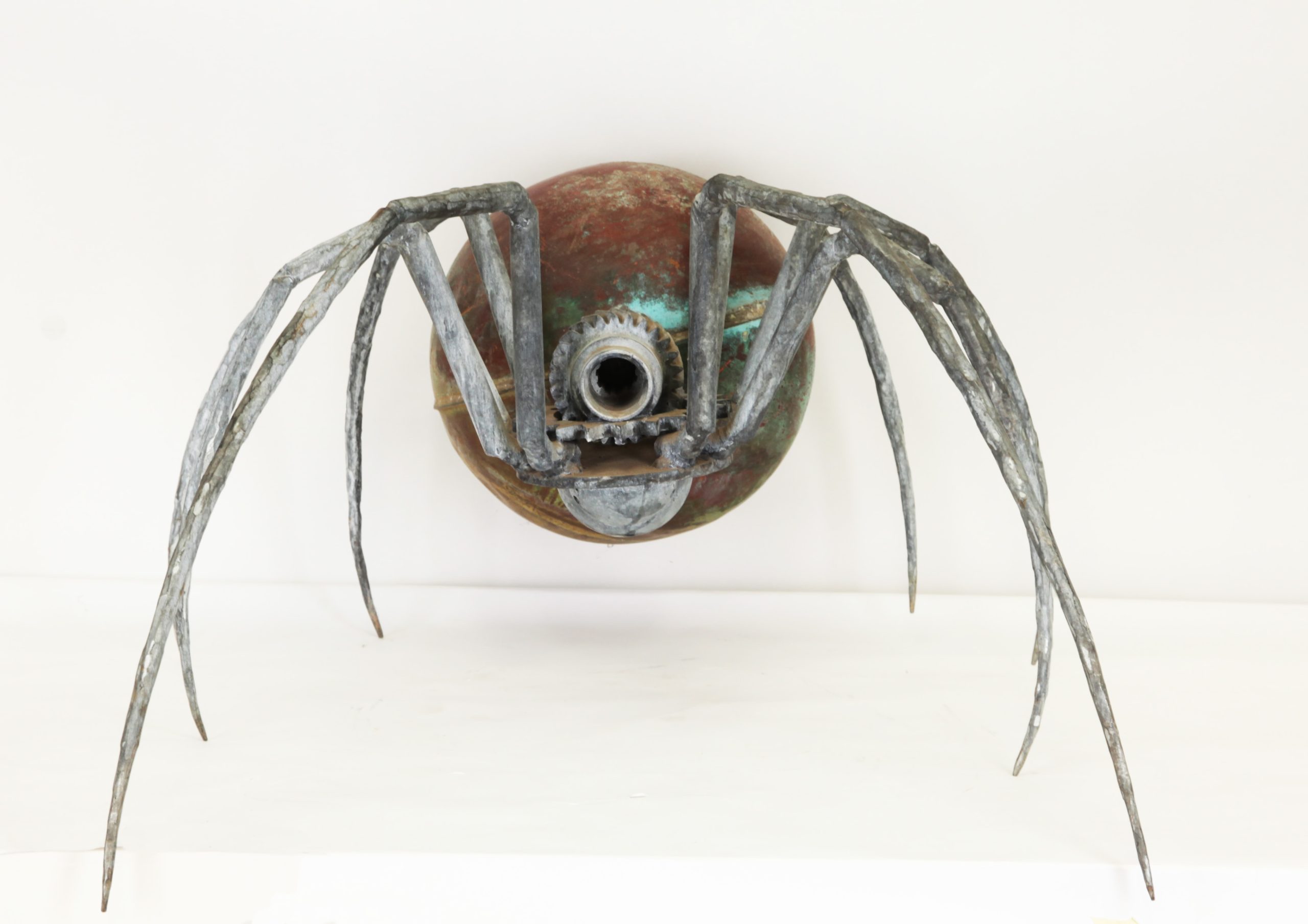 Large Figurative Steel Sculpture - Giant Spider by Nick Burns - Image 3
