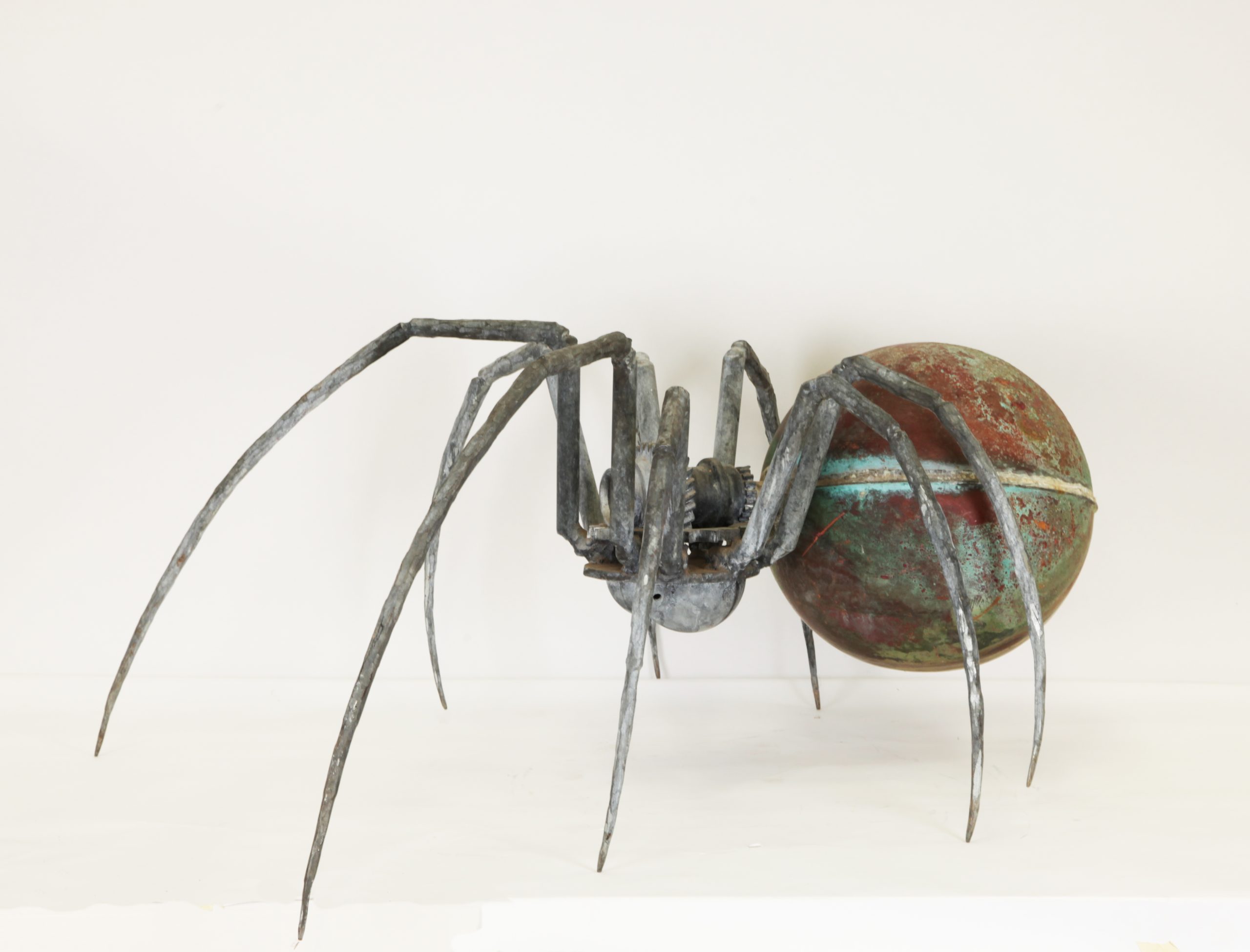 Large Figurative Steel Sculpture - Giant Spider by Nick Burns - Image 5