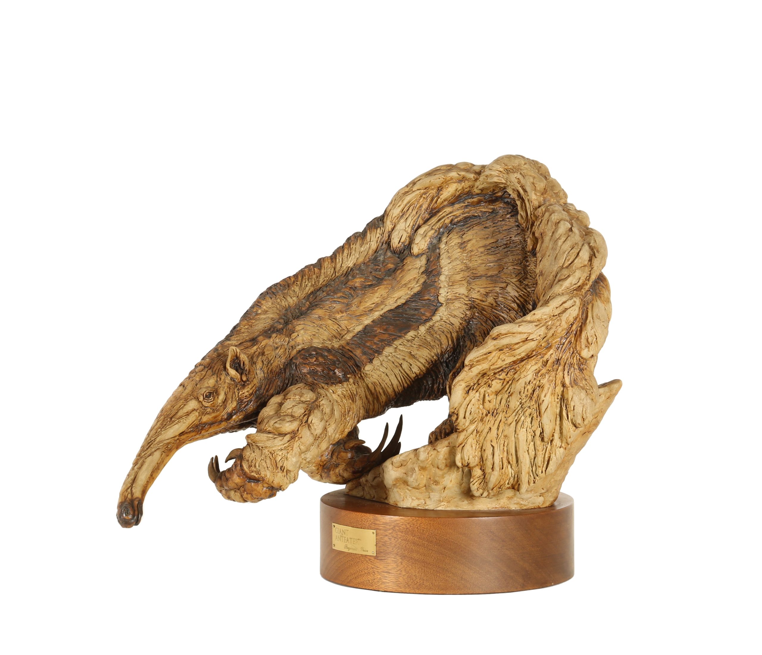 Tabletop Ceramic Sculpture - Giant Ant Eater by Reginald Price (Unique, Signed) - Image 4