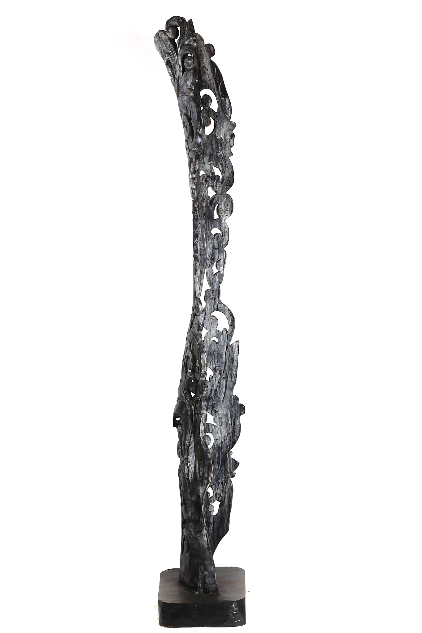 Natural Carved Tree Sculpture for Indoor Setting