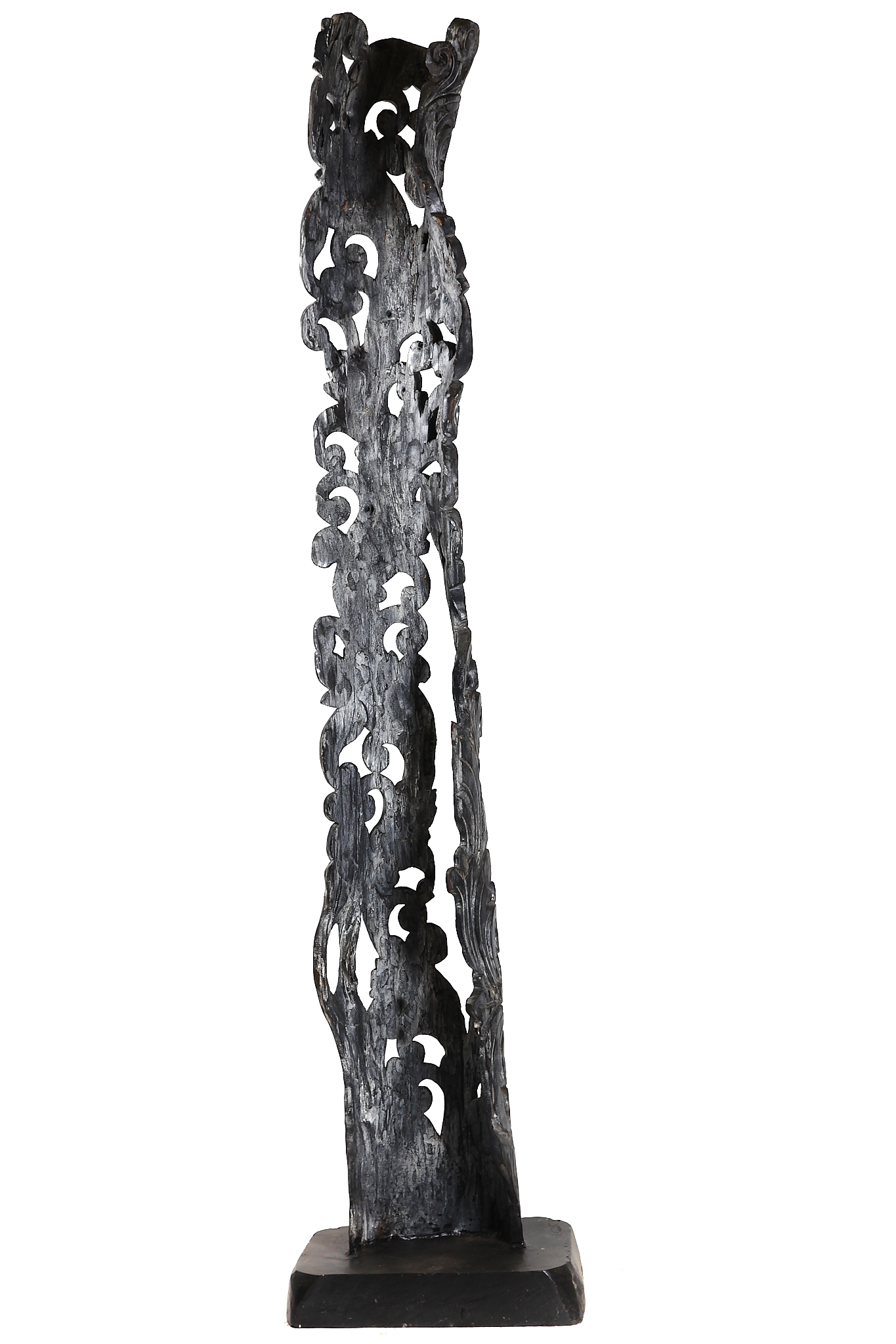 Natural Carved Tree Sculpture for Indoor Setting