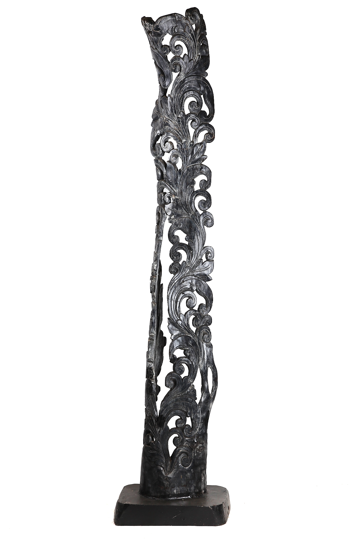 Natural Carved Tree Sculpture for Indoor Setting