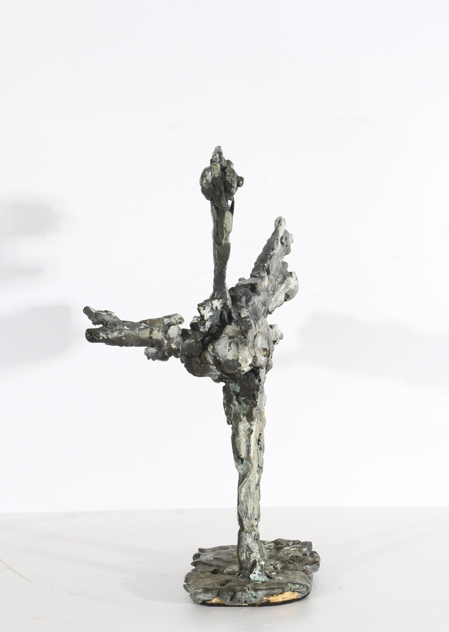 Tabletop Bronze Sculpture - Bird by Trevor Bates (Unique) - Image 2