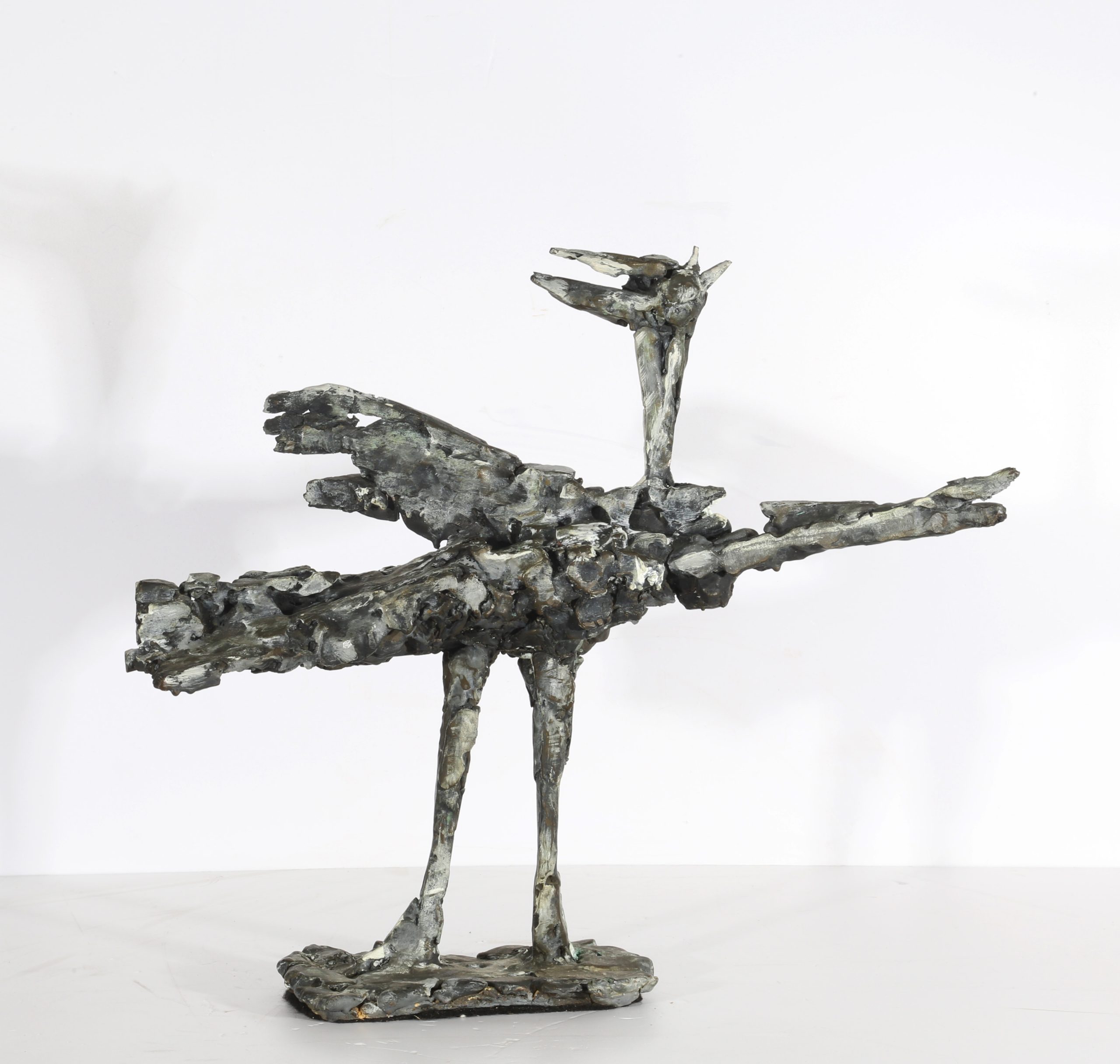 Tabletop Bronze Sculpture - Bird by Trevor Bates (Unique) - Image 3