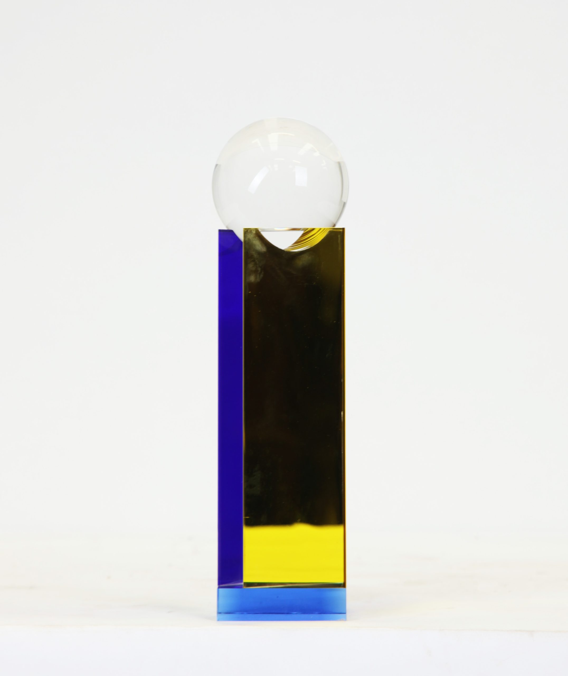 Tabletop Abstract Glass Sculpture - Astera by Vladimir Zila (Unique) - Image 6